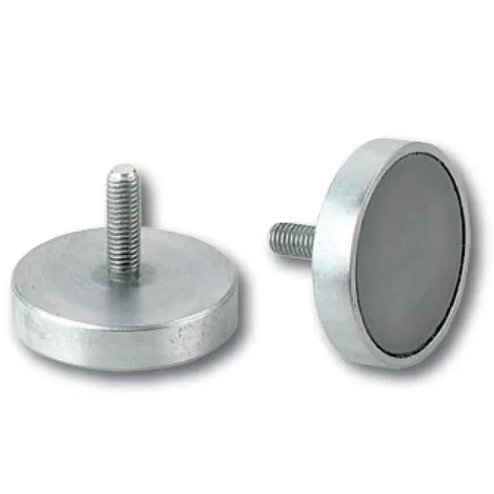 Potmagneet met draadstift