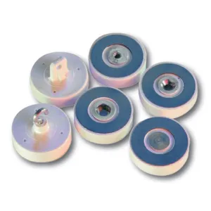 Ceiling magnet round in white plastic housing | buy online SAV-webshop