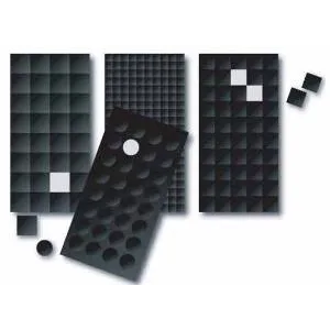 Selbstklebende Magnetplättchen