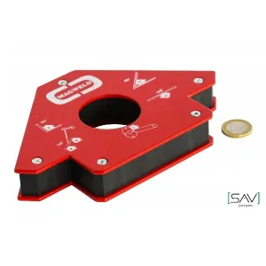 Meervoudige-hoeklasmagneet