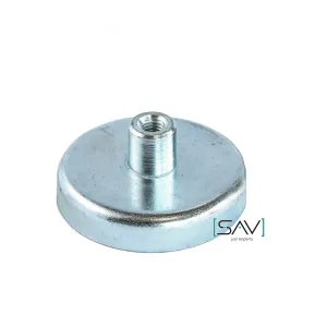 Ferriet potmagneet met draadbus  SAV 240.02-MH2-07 SAV-webshop.nl