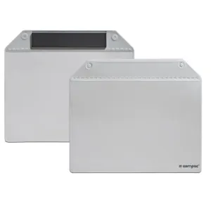 Magnetic insert sleeve with magnetic strip A5 landscape