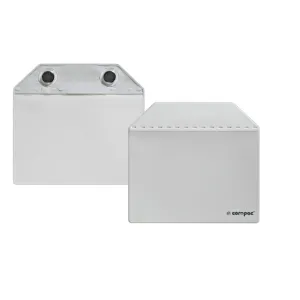 Magnetische Einstecktaschen-Set aus Kunststoff in A4