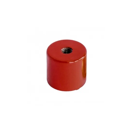 AlNiCo cylinder magnet steel with internal thread SAV Webshop.nl