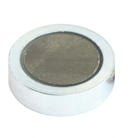 Samarium Cobalt pot magnet smooth very powerful, galvanized