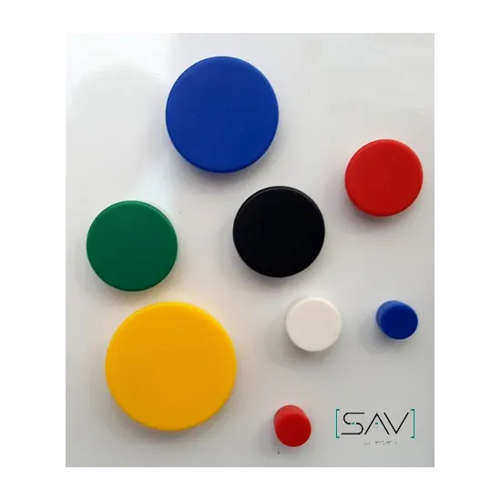 Planbord magneet, rond met kunststof kap | online bestellen Planbord magneet, rond met kunststof kap | online bestellen