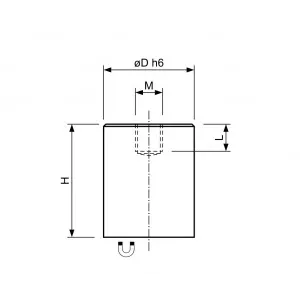 Cilindermagneet met sandwich magneetsysteem super krachtig Cilindermagneet met sandwich magneetsysteem super krachtig