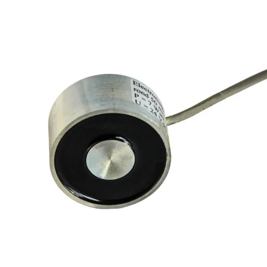Elektromagneet Rond Ø 50mm - 70kg (700N) - 24V DC | SAV