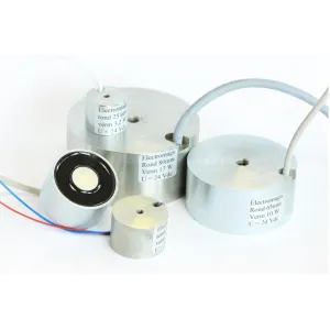 Elektromagneet Rond Ø 65mm - 100kg (1000N) - 24V DC | SAV Elektromagneet Rond Ø 65mm - 100kg (1000N) - 24V DC | SAV