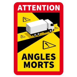 Vehicle Magnet-Foil "Blind Spots" for heavy vehicles