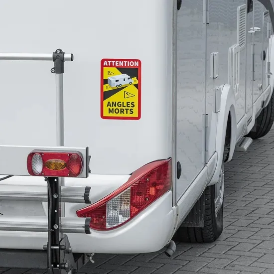 Vehicle Magnet-Foil "Blind Spots" for heavy vehicles