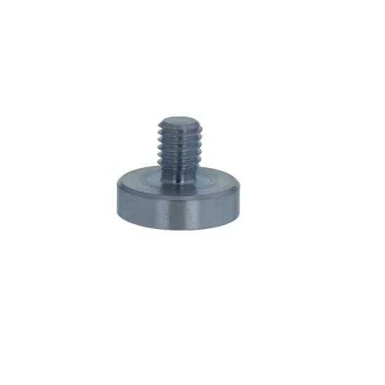Topfmagnete aus Samarium-Cobalt (SmCo), Stahlgehäuse, mit Außengewinde, verzinkt 13 x 4,5 mm Topfmagnete aus Samarium-Cobalt (SmCo), Stahlgehäuse, mit Außengewinde, verzinkt 13 x 4,5 mm