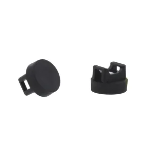 Neodymium magneetsysteem in rubber, met zadel