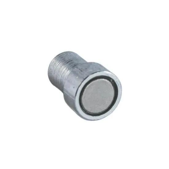 Neodym-Topfmagnet mit Gewindebuchse, verzinkt Ø 8 mm