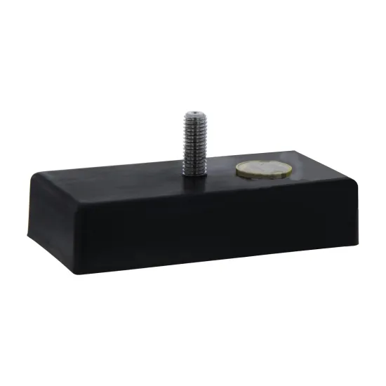 Magnetsystem gummiert 125x61mm M10 kaufen Magnetsystem gummiert 125x61mm M10 kaufen