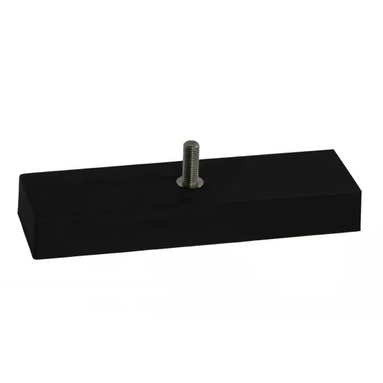 Neodym Gummimagnet 300 kg - M10 Gewindestift | SAV Webshop