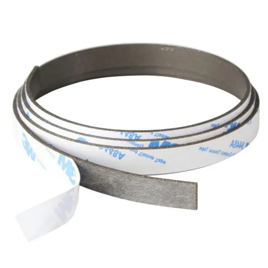 Super strong self-adhesive Neodymium magnetic strip, 10 x 1,5