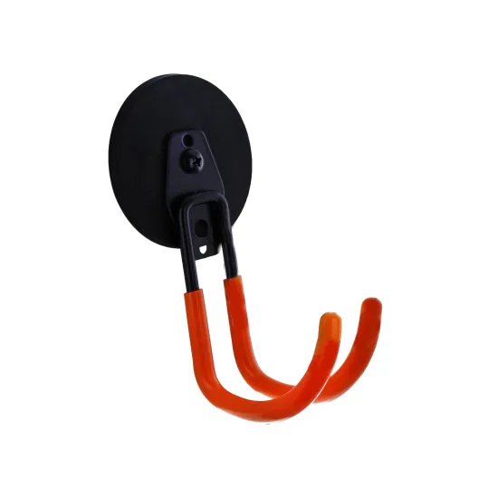 Magnetischer Werkzeughalter, rund mit C-förmigen Haken Magnetischer Werkzeughalter, rund mit C-förmigen Haken