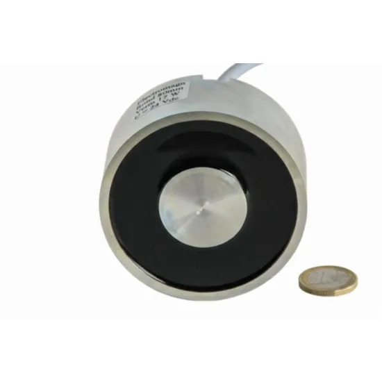 Elektromagneet Rond Ø 80mm - 220kg (2200N) - 24V DC | SAV Elektromagneet Rond Ø 80mm - 220kg (2200N) - 24V DC | SAV
