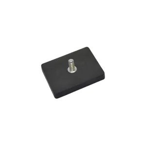 Rubber Magnet M4 (55x22.5mm) Neodymium | SAV