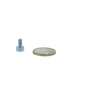 Topfmagnet M4 x 8mm Gewindestift Ø8mm | Neodym | SAV®