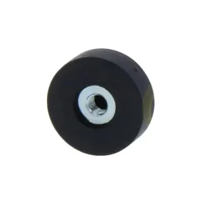Magneetsysteem rubber Ø31 mm draadgat M5 zwart | 7,50 kg neodymium | SAV