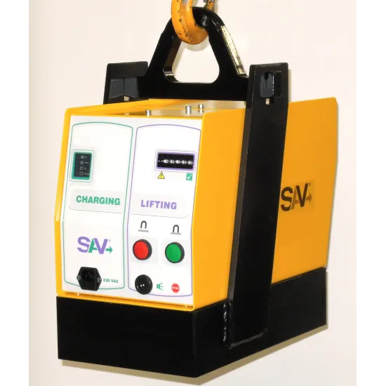 Batterijhefmagneet BM2500 (2500 kg) | Nederlands Product | SAV Batterijhefmagneet BM2500 (2500 kg) | Nederlands Product | SAV