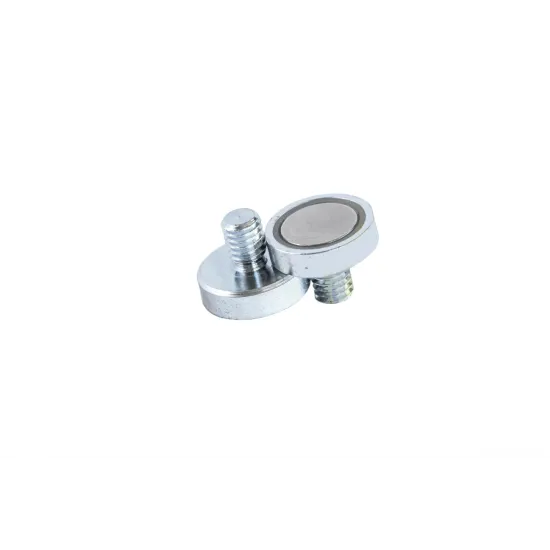 Pot Magnet M6 x 8mm Threaded Stud Ø16mm | Neodymium | SAV