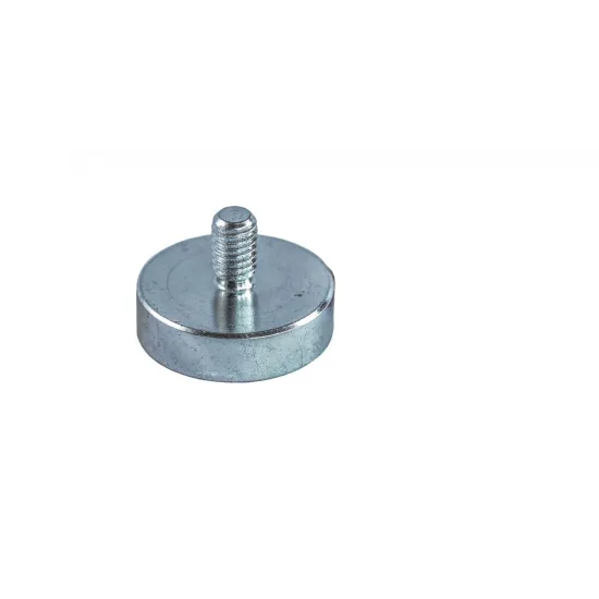 Neodymium pot magnet threaded stud Ø25mm M6 | 20.0 kg | SAV Neodymium pot magnet threaded stud Ø25mm M6 | 20.0 kg | SAV