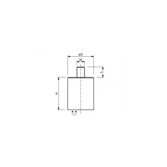 Neodym Stabgreifer mit Gewindestift (verzinkt) | SAV webshop