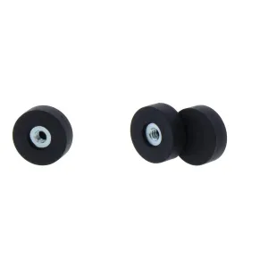 Gummimagnet M3 Innengewinde Ø12mm schwarz Neodym Gummimagnet M3 Innengewinde Ø12mm schwarz Neodym