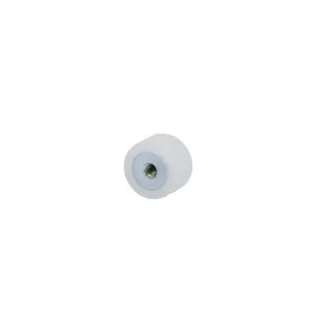 Gummimagnet M3 Innengewinde Ø12mm Weiß Neodym