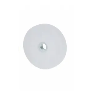 Rubber magneet M4 draadgat Ø43mm wit neodymium | SAV