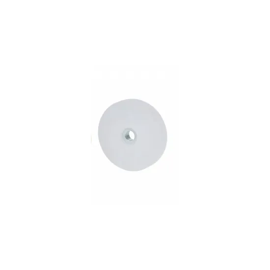 Gummimagnet M5 Innengewinde Ø57mm Weiß Neodym | SAV