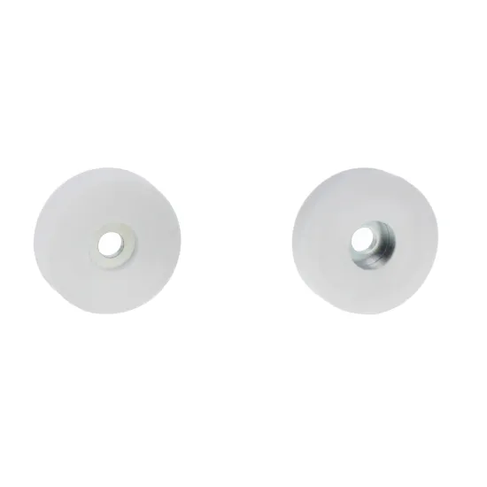 Rubber magnet counterbore Ø22mm White | SAV Rubber magnet counterbore Ø22mm White | SAV