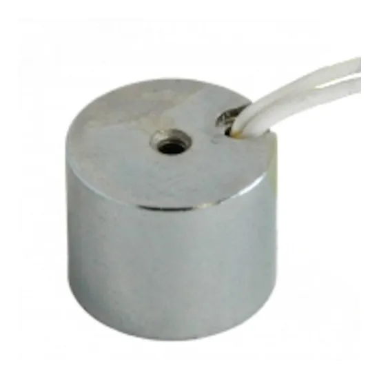 Electromagnet Circular Ø 25mm - 14kg (140N) - 24V DC | SAV Electromagnet Circular Ø 25mm - 14kg (140N) - 24V DC | SAV