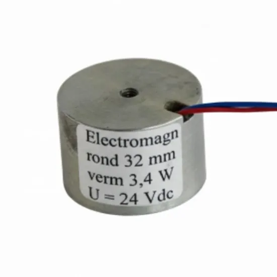 Elektromagnet Rund Ø 32mm - 23kg (230N) - 24V DC | SAV