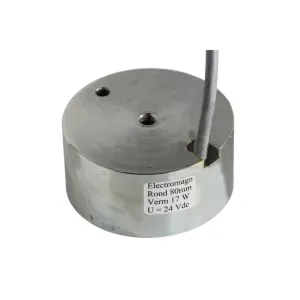 Elektromagneet Rond Ø 80mm - 220kg (2200N) - 24V DC | SAV