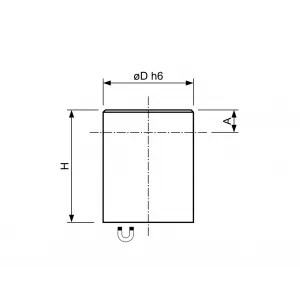 Neodymium Deep Pot Magnet h6 Brass Ø 8x20mm | SAV Webshop Neodymium Deep Pot Magnet h6 Brass Ø 8x20mm | SAV Webshop