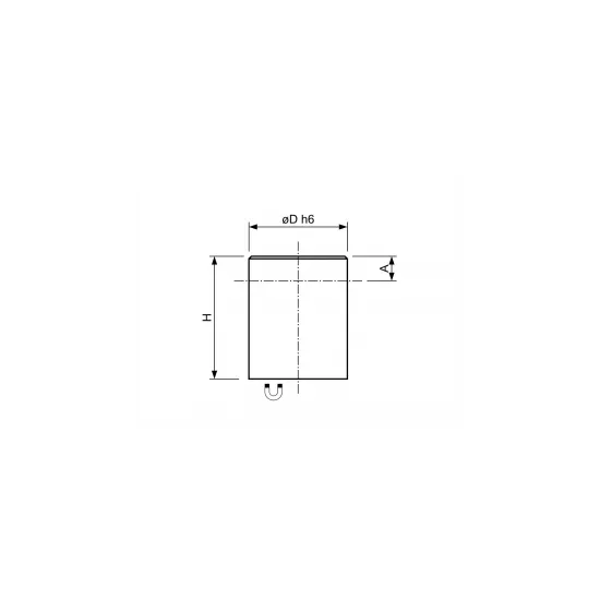 Neodymium Busmagneet h6 Messing Ø 8x20mm | SAV Webshop