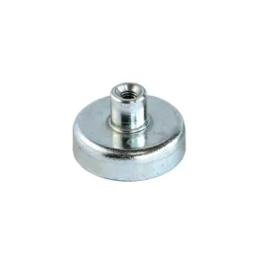 Ferrit-Flachgreifer mit Gewindebuchse M4 - Ø 32x7mm | SAV
