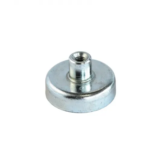 Ferrit Flachgreifer Gewindebuchse Ø32mm M4 | 8,0 kg | SAV