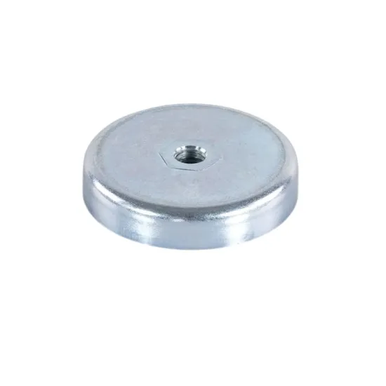 Ferrite pot magnet threaded hole Ø40mm M4 | 9.0 kg | SAV Ferrite pot magnet threaded hole Ø40mm M4 | 9.0 kg | SAV