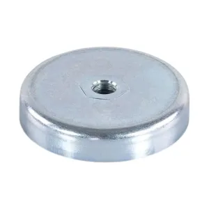 Ferriet potmagneet draadgat Ø50mm M8 | 17,0 kg | SAV