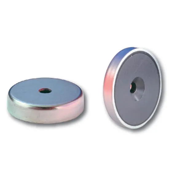 Ferrit Flachgreifer Senkbohrung Ø40mm | 9,0 kg | SAV