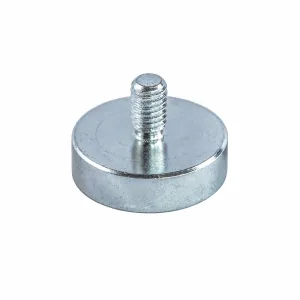 Flachgreifer Ø25 mm Gewindestift M6 | 20,00 kg Neodym | SAV