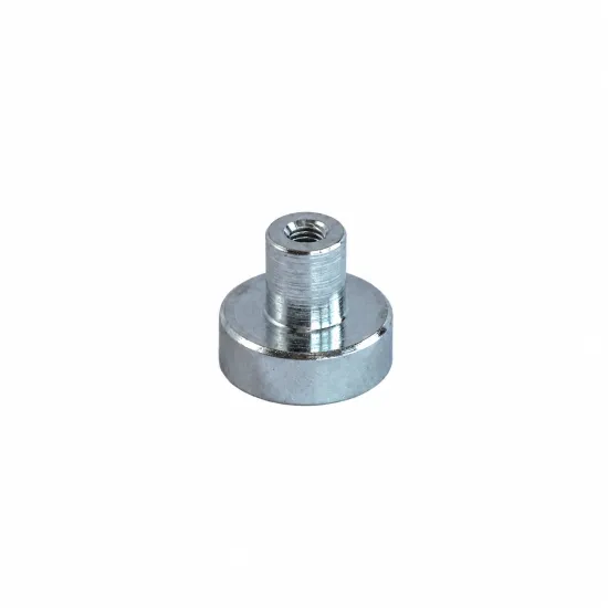 Potmagneet Ø13 mm draadbus M3 | 6,00 kg neodymium | SAV