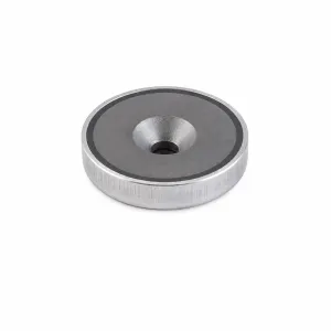 Ferriet potmagneet Ø32 mm verzonken gat RVS | 5,80 kg | SAV Ferriet potmagneet Ø32 mm verzonken gat RVS | 5,80 kg | SAV
