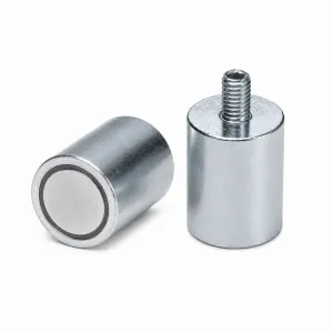 Neodymium Rod Magnet Ø 16 mm with M4 Threaded Stud | SAV