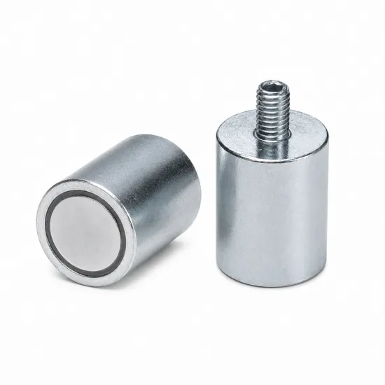 Neodym Stabgreifer Ø 32 mm mit M8 Gewindestift | SAV Neodym Stabgreifer Ø 32 mm mit M8 Gewindestift | SAV